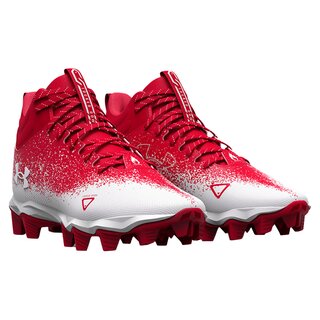 Under Armour Spotlight Franchise RM 2.0  All Terrain Cleats - red-white