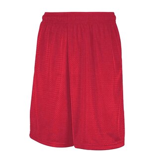 Russell Mesh Shorts mit Taschen - rot Gr. 2XL