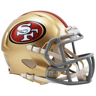NFL AMP Team San Francisco 49ers Riddell Speed Replica Mini Helmet