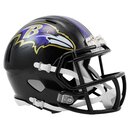 NFL AMP Team Baltimore Ravens Riddell Speed Replica Mini...
