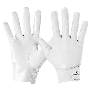 Cutters CG10440 Rev Pro 5.0 Receiver Gloves Solid - weiß Gr.M