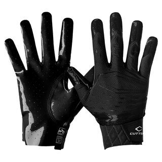 Cutters CG10440 Rev Pro 5.0 Solid Receiver Handschuhe -schwarz Gr.2XL