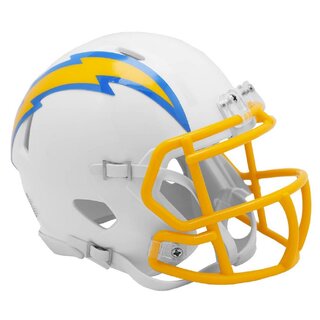 NFL AMP Team Los Angelos Charges Riddell Speed Replica Mini Helm