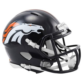NFL AMP Team Denver Broncos Riddell Speed Replica Mini Helmet