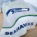 NFL Wellsoft fleece blanket 150cm x 200cm - Seattle...