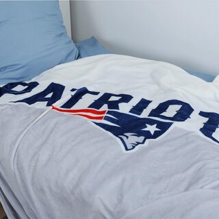 NFL Wellsoft fleece blanket Team New England Patriots 150cm x 200cm 