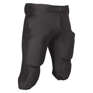 American Sports Football Integrated Game Pants - black size S