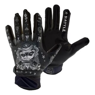 Battle Speed Freak Cloaked Receiver Gloves - schwarz Gr.XL