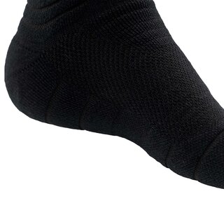 American Sports Wrinkle High Socks L/XL - schwarz