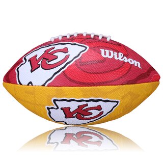 Wilson NFL Junior Kansas City Chiefs Logo Football