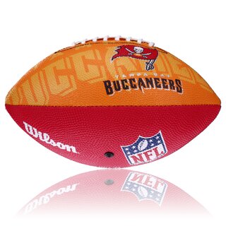 Wilson NFL Junior Tampa Bay Buccaneers Logo Football