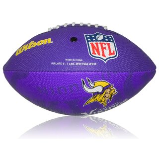 Wilson NFL Junior Minnesota Vikings Logo Football
