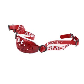 Under Armour Gameday Armour Chin Strap, one size - red