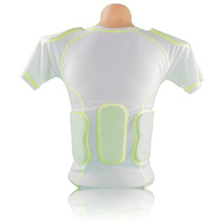 Active Athletics Honeycomb 5 Pad Shirt mit Rippen und Schulterpolsterung