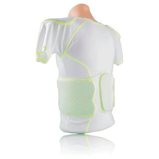 Active Athletics Honeycomb 5 Pad Shirt with rib and shoulder padding  S