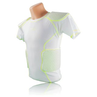 Active Athletics Honeycomb 5 Pad Shirt with rib and shoulder padding  M