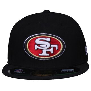 New Era NFL On Field San Francisco 49ers Game Cap 59 FIFTY, black