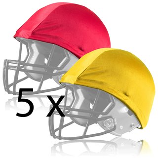Scrimmage Cap, 100% Polyester, Einheitsgre - 10er Set (5 rot + 5 gelb)