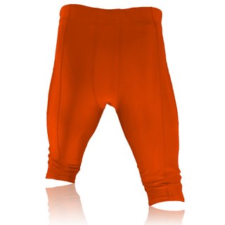 Full Force American Football Game pants Lycra Stretch - orange Gr. XS