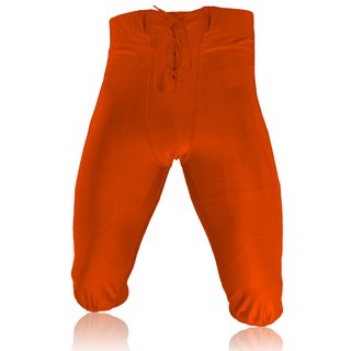 Full Force American Football Game pants Lycra Stretch - orange Gr. M