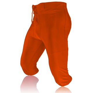 Full Force American Football Game pants Lycra Stretch - orange Gr. 2XL