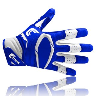 Cutters S451 REV PRO 2.0 Football Receiver Gloves - royal S