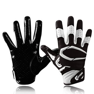 Cutters S451 REV PRO 2.0 American Football Receiver Handschuh schwarz 2XL