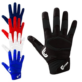 Cutters S451 REV PRO 2.0 American Football Receiver Handschuhe, Solid