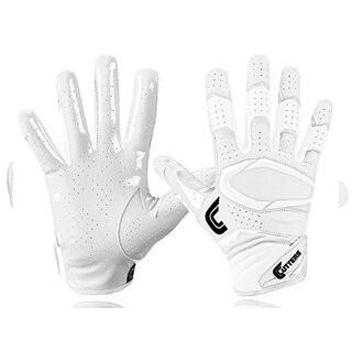 Cutters S451 REV PRO 2.0 American Football Receiver Handschuh, Solid wei 2XL