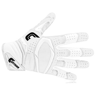 Cutters S451 REV PRO 2.0 Solid Football Receiver Gloves - white XXL