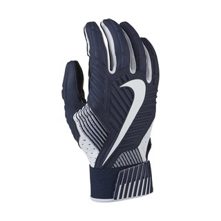 Nike Mens D-TACK 5 Football Lineman Gloves navy 2XL