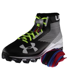 Under Armor Hammer RM American Football Boots, Cleats - black size 10 US