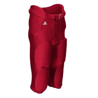 adidas Audible All-in-One Pants with 7 Integrated Pads - red M