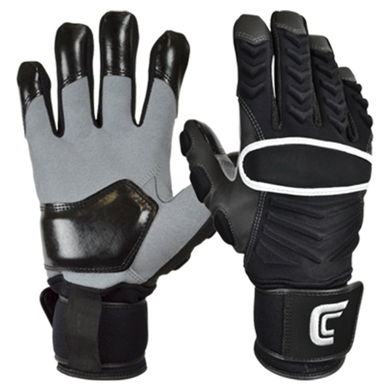 Cutters Lineman Padded Football Gloves