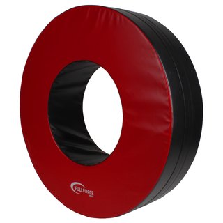 Full Force Premium Tackle Loop - schwarz/rot, Size 5, Ø 120cm