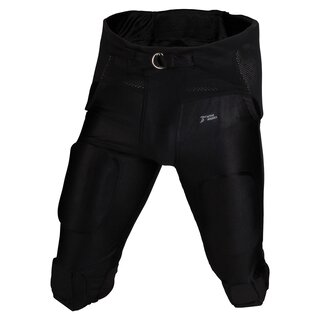 Active Athletics Football 7 Pad Gamepants All In One - black XS