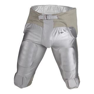 Active Athletics Football 7 Pad Gamepants All In One - silver M
