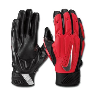 Nike D-Tack 6.0 Lineman Gloves - red size M
