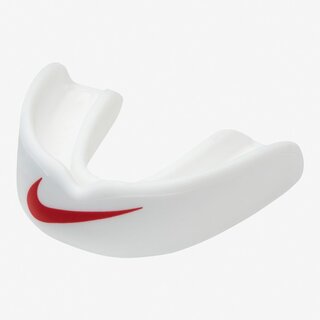 Nike HYPERLOW Mouthpiece Mundstück Senior - weiß/rot
