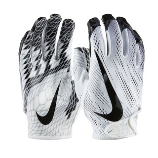 Nike Vapor Knit 2.0 Receiver Handschuhe -wei/schwarz Gr. M