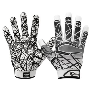 Cutters S150 Game Day Receiver Handschuhe Senior - wei Gr. XL