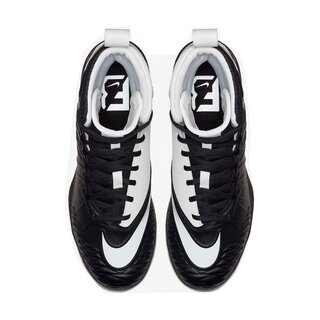 Nike Force Savage Varsity Hi American Football Rasen Schuhe - schwarz/weiß Gr. 9.5 US