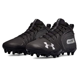 Under Armour Nitro Mid MC American Boots, Cleats - black Size 9.5 US
