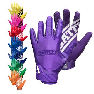 Battle Double Threat Youth Football Receivers Gloves, Football Gloves