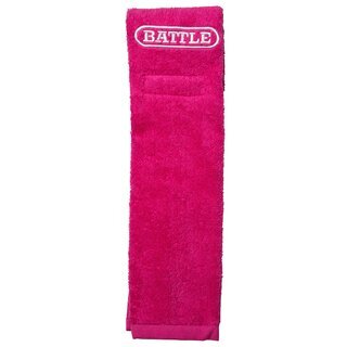 BATTLE American Football Field Towel, Handtuch - pink