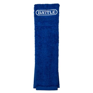 BATTLE American Football Field Towel, Handtuch - royal
