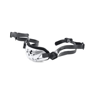 Under Armour Gameday Armour Pro Chin Strap, Senior, one size - silber