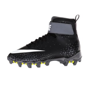 Nike Force Savage Shark Hi Football Cleats, All Terrain - black size 9.5 US