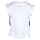 Full Force HYPE 3 pad shirt with rib padding, white size