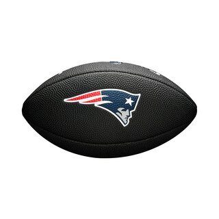 Wilson NFL New England Patriots Logo Mini Football schwarz